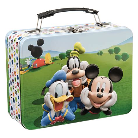 mickey mouse clubhouse metal lunch box|mickey mouse clubhouse lunch box.